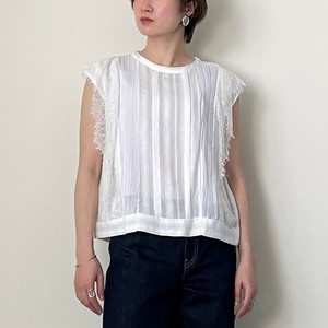 T-shirt Patchwork Pullover Sleeveless