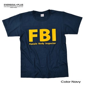 おもしろTシャツ FBI 検査官 ネタT 誕生日プレゼント パロディ ギャグT 景品 チームTシャツ 家族Tシャツ