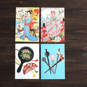 Postcard Series Gold Foil Stamping Made in Japan