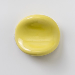 Mino ware Chopsticks Rest Yellow Pottery Made in Japan