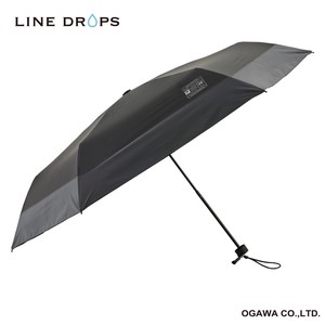 「そなえるパラソル」晴雨兼用折りたたみ傘（ホイッスル付き）　55cm　ブラック
