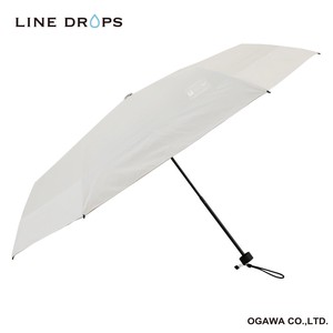「そなえるパラソル」晴雨兼用折りたたみ傘（ホイッスル付き）　55cm　ホワイト