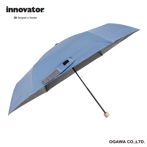 innovator　晴雨兼用【折りたたみ傘】　60cm　ペールミッドブルー