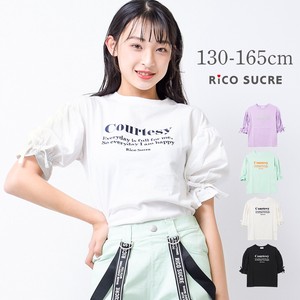Kids' 3/4 Sleeve T-shirt Little Girls Tops 5/10 length