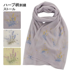Stole Spring/Summer Embroidered Stole