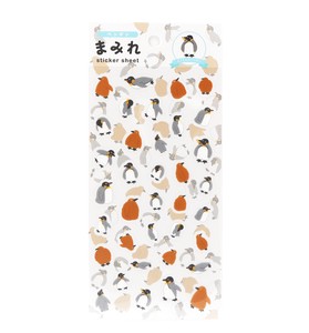 手帐用贴纸 WORLD CRAFT 系列 贴纸 可爱 动物 企鹅