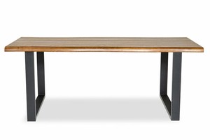 【人気商品】ロッテルダム ダイニングテーブル  w180　オーク材ブラウン塗装 デザイナーズ家具