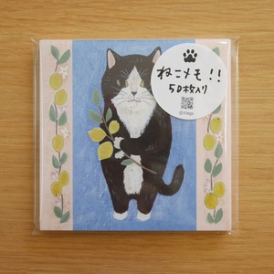 ねこメモ〈#15 タキシード猫〉50枚入り　☆箱なし☆