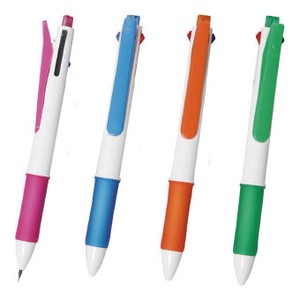 <低額ノベルティグッズ>2色ボールペン＋シャープペン 2C+1