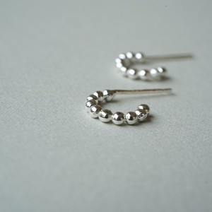 ドットフープピアス (pierced earrings)