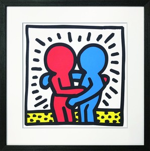 アートフレーム　キース・ヘリング Keith Haring Untitled, 1987