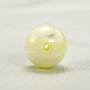 【わけあり】白蝶貝 マザーオブパール 一連 （φ12mm） 連売り 素材 パーツ 丸玉