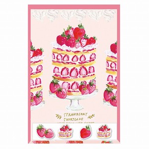 Strawberry Party/香るレターセット/いちごの香りのステーショナリー