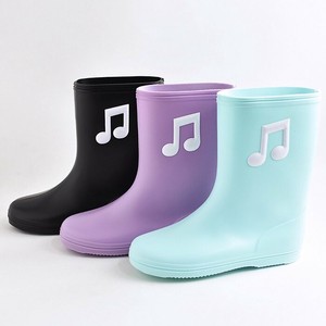 Boots Music Note Rainboots Patch