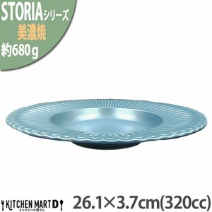 Donburi Bowl Blue 26.1 x 3.7cm