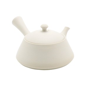 Tokoname ware Japanese Teapot White Black Tea Pot