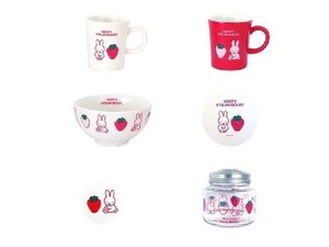 Mug Series Miffy Strawberry 2023 New