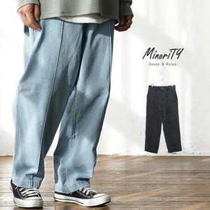 Full-Length Pant Pintucked Wide Pants M