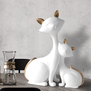 新作  可愛い猫   テーブル飾り   創意   装飾品   置物  zay011