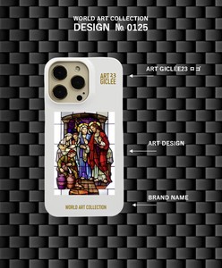 スマホケース iPhone13/14兼用　WORLD　ART　COLLECTION　0125