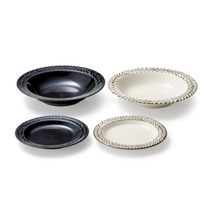 Mino ware Main Plate Tableware Gift Set Set of 4