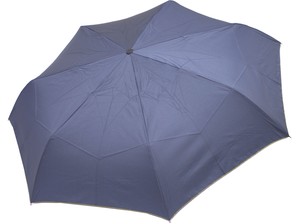 紳士用折りたたみ傘　3D凹凸ストライプ　自動開閉　雨晴兼用傘
