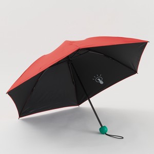 【遮光＆遮熱】黒コーティング晴雨兼用傘　50cm e-ミニ『電球』