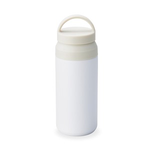 AMIi HOME ハンドル付ボトル 340ml(ホワイト)携帯マグ/ステンレスボトル/水筒