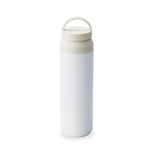 AMIi HOME ハンドル付ボトル500ml(ホワイト) 携帯マグ/ステンレスボトル/水筒