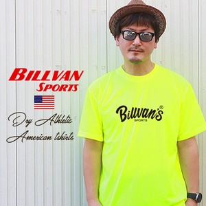 BILLVAN SPORTS ドライ＆アスレチック アメリカンTシャツ