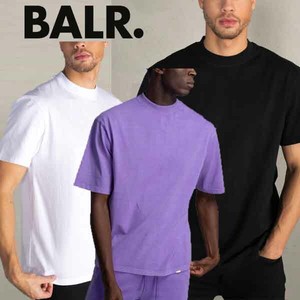 BALR メンズ 半袖 BLACK/WHITE/PURPLE ボーラー