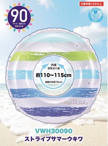 Swimming Ring/Beach Ball Stripe 90cm
