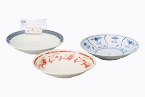 Mino ware Main Plate Assortment Set of 3 Made in Japan