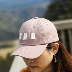 ”C.H.B Cap”　ハチドリ刺繍入り　全5色　コットンツイル