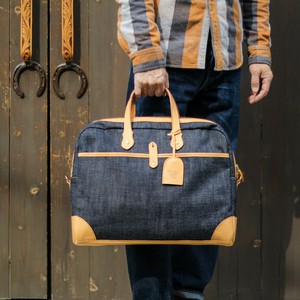 Briefcase Denim M 2-colors Made in Japan