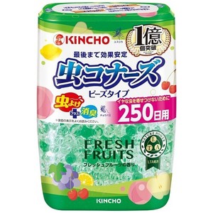 大日本除虫菊(金鳥) 虫コナーズ ビーズタイプ 250日 フレッシュフルーツの香り