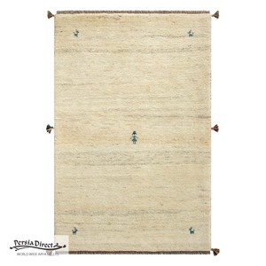 ギャッベ　ペルシャ　イラン　オーガニックウール　絨毯　ラグサイズS（約100×150cm）　G964　99×153cm