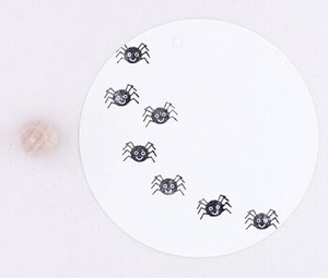 ［輸入スタンプ ］Perlenfischerコーン型スタンプ （S）蜘蛛 クモ 昆虫 ハロウィン mini 手帳