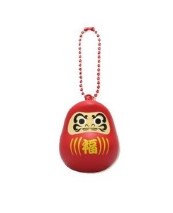 Key Ring Daruma Mascot Soft