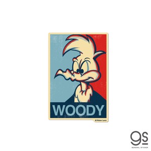 ウッドペッカー ダイカットステッカー WOODY ユニバーサル woody Woodpecker WWP-012