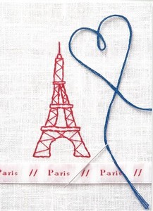 ■ポストカード■フランス直輸入　Paris　Eiffel tower
