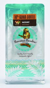 ハワイアン・パラダイスコーヒー　10%コナ　ヘーゼルナッツ