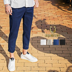 Full-Length Pant Twill Strench Pants Roll-up