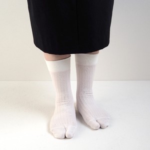 Crew Socks Spring/Summer Tabi Socks Socks Ladies' Made in Japan