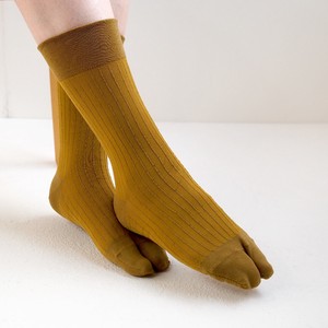 Crew Socks Spring/Summer Tabi Socks Socks Ladies' Made in Japan