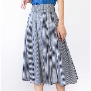 Skirt Patchwork Checkered