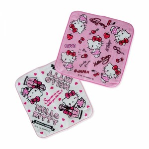 Magnet/Pin Gauze Towel Hello Kitty Set of 2