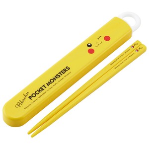 Chopsticks Pikachu Skater Antibacterial Face Dishwasher Safe Made in Japan