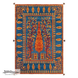 ギャッベ　ペルシャ　イラン　オーガニックウール　絨毯　ラグサイズL (約165×240cm）　G940　155×223cm