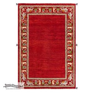 ギャッベ　ペルシャ　イラン　オーガニックウール　絨毯　ラグサイズL (約165×240cm）　G954　162×238cm